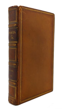 Item #125066 THE WORKS OF THE ENGLISH POETS VOL. 36 With Prefaces, Biographical and Critical....