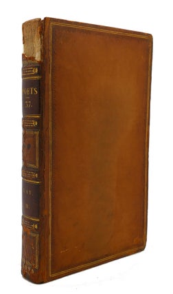 Item #125067 THE WORKS OF THE ENGLISH POETS VOL. 37 With Prefaces, Biographical and Critical....