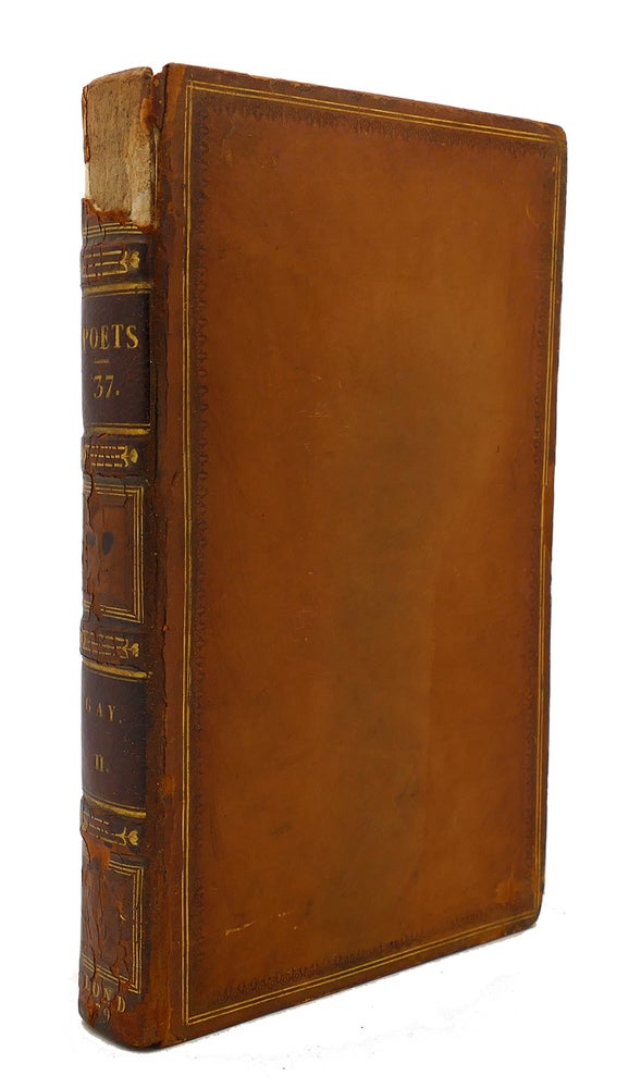 Item #125067 THE WORKS OF THE ENGLISH POETS VOL. 37 With Prefaces, Biographical and Critical. Samuel Johnson.