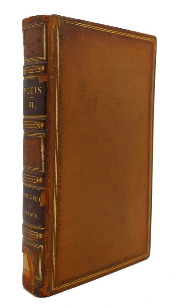Item #125071 THE WORKS OF THE ENGLISH POETS VOL. 41 With Prefaces, Biographical and Critical. Samuel Johnson.