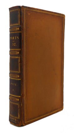 Item #125076 THE WORKS OF THE ENGLISH POETS VOL. 52 With Prefaces, Biographical and Critical....