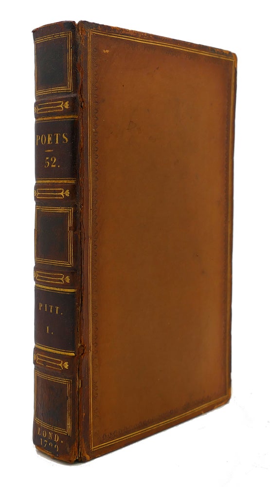 Item #125076 THE WORKS OF THE ENGLISH POETS VOL. 52 With Prefaces, Biographical and Critical. Samuel Johnson.