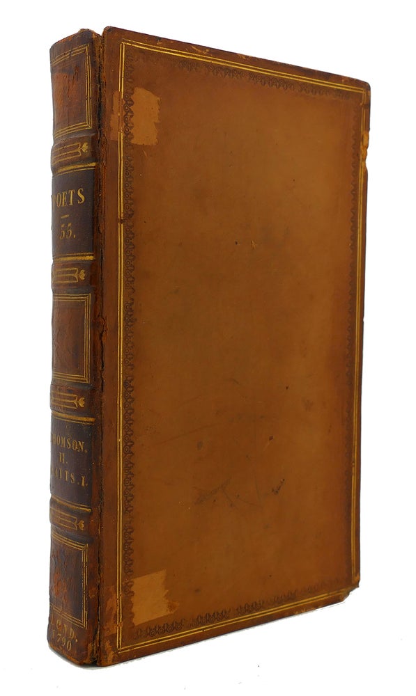 Item #125079 THE WORKS OF THE ENGLISH POETS VOL. 55 With Prefaces, Biographical and Critical. Samuel Johnson.