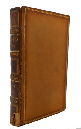 Item #125086 THE WORKS OF THE ENGLISH POETS VOL. 62 With Prefaces, Biographical and Critical....