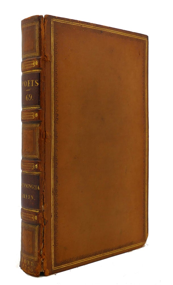 Item #125091 THE WORKS OF THE ENGLISH POETS VOL. 69 With Prefaces, Biographical and Critical. Samuel Johnson.