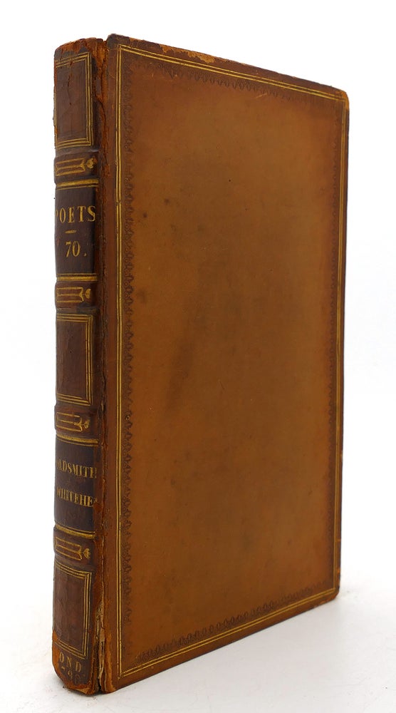 Item #125092 THE WORKS OF THE ENGLISH POETS VOL. 70 With Prefaces, Biographical and Critical. Samuel Johnson.