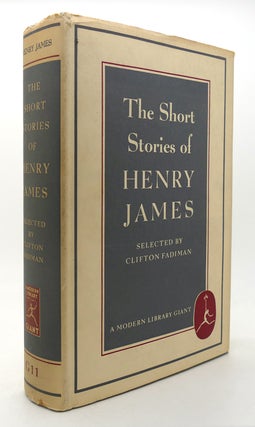 Item #125800 THE SHORT STORIES OF HENRY JAMES Modern Library #G 11. Clifton Fadiman