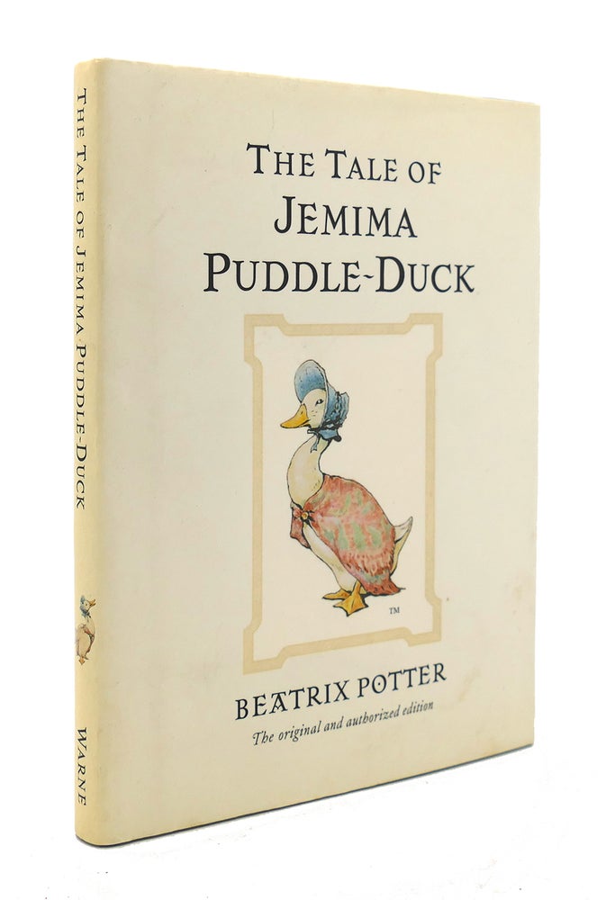 Item #125973 THE TALE OF JEMIMA PUDDLE-DUCK. Beatrix Potter.