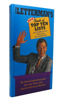 Item #126831 DAVID LETTERMAN'S BOOK OF TOP TEN LISTS And Wedding Dress Patterns for the Husky...