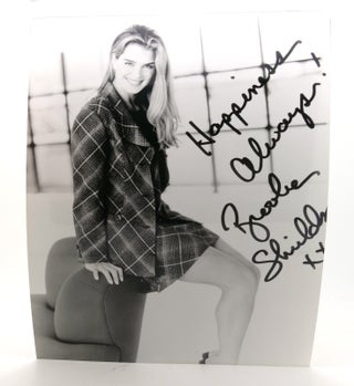 Item #126943 BROOKE SHIELDS SIGNED PHOTO Autographed. Brooke Shields