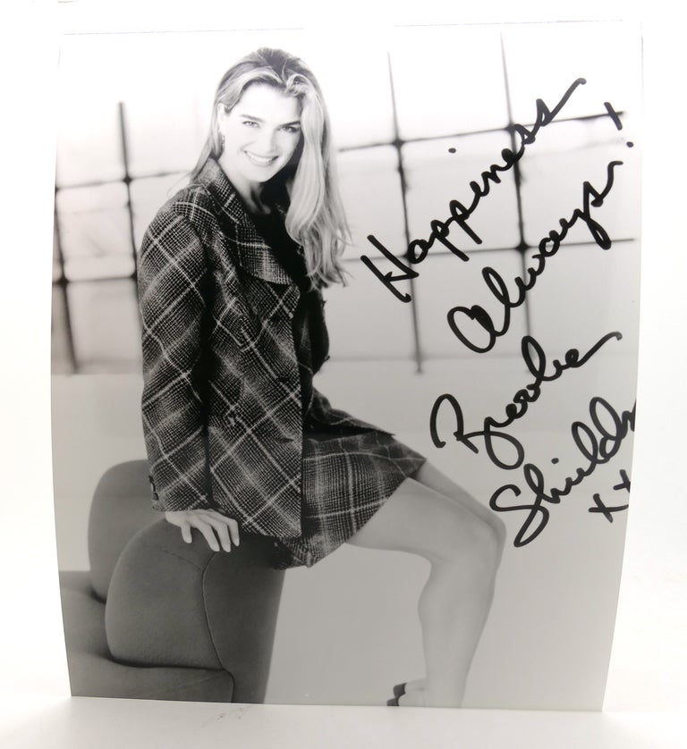 Item #126943 BROOKE SHIELDS SIGNED PHOTO Autographed. Brooke Shields.