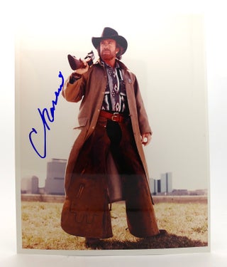 Item #126953 CHUCK NORRIS SIGNED PHOTO Autographed. Chuck Norris