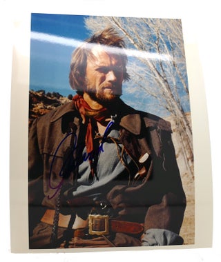 Item #126986 CLINT EASTWOOD SIGNED PHOTO Autographed. Clint Eastwood