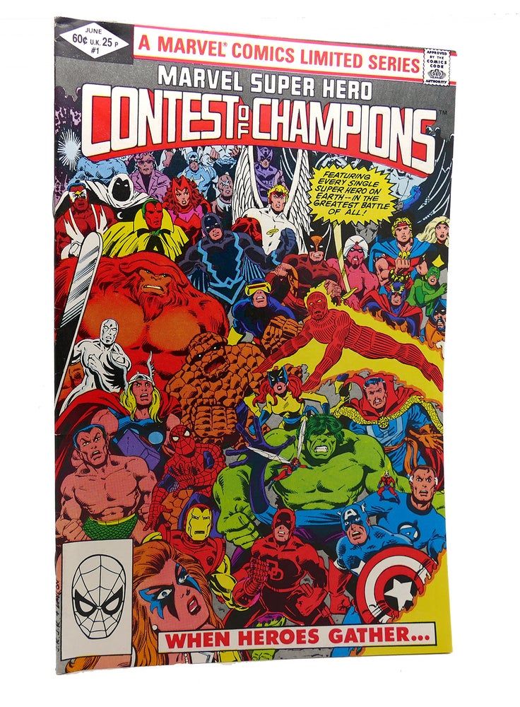 Item #127043 MARVEL SUPER HERO CONTEST OF CHAMPIONS VOL. 1 NO. 1 JUL 1982. Marvel.