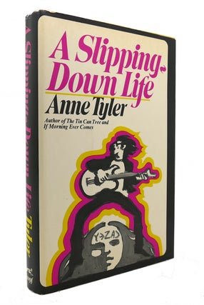 Item #127057 A SLIPPING-DOWN LIFE. Anne Tyler
