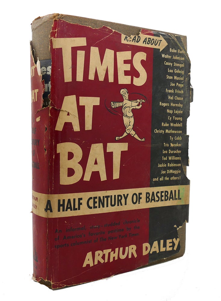 Item #127124 TIMES AT BAT. Arthur Daley.