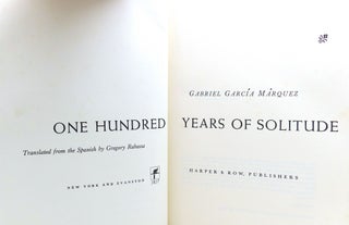 ONE HUNDRED YEARS OF SOLITUDE