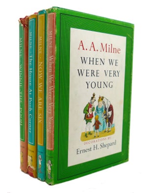 Item #127623 WINNIE-THE-POOH/THE HOUSE AT POOH CORNER/WHEN WE WERE VERY YOUNG/NOW WE ARE SIX. A....