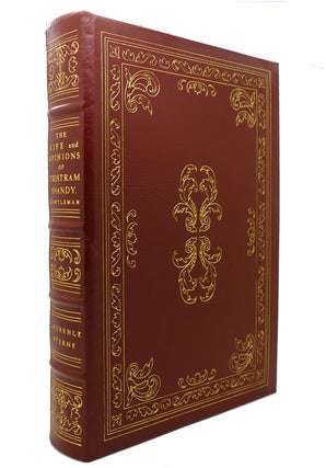 Item #127640 THE LIFE AND OPINIONS OF TRISTRAM SHANDY, GENTLEMAN Easton Press. Laurence Sterne