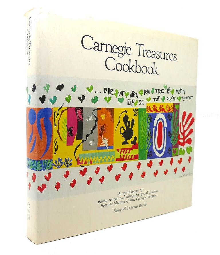 Item #127951 CARNEGIE TREASURES COOKBOOK. Carnegie Institute Museum Of Art.