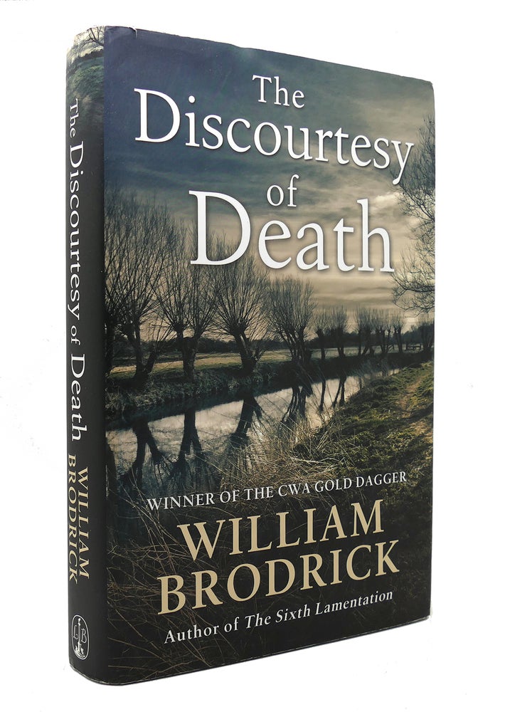 Item #128534 THE DISCOURTESY OF DEATH Father Anselm Novels. William Brodrick.
