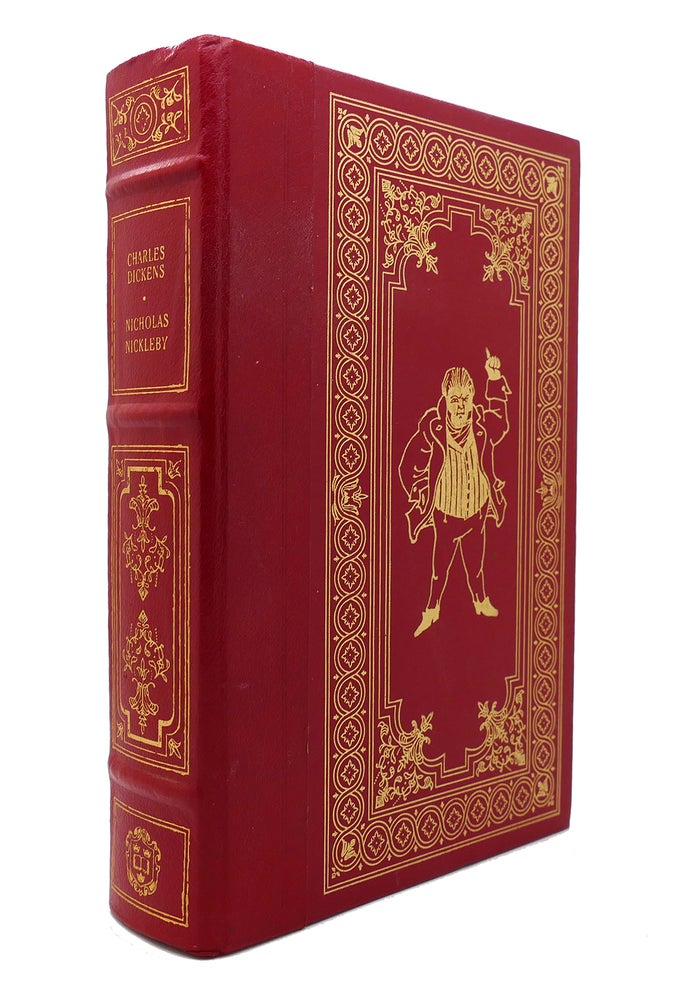 Item #129423 THE LIFE & ADVENTURES OF NICHOLAS NICKLEBY Franklin Library. Charles Dickens.