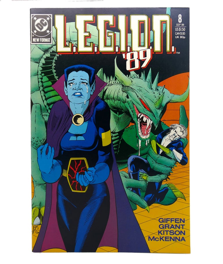 Item #129639 L.E.G.I.O.N. VOL. 1 NO. 8 SEPTEMBER 1989. Dc Comics.