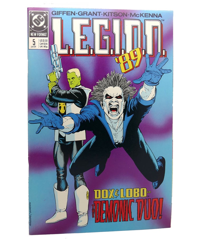 Item #129640 L.E.G.I.O.N. VOL. 1 NO. 5 JUNE 1989. Dc Comics.