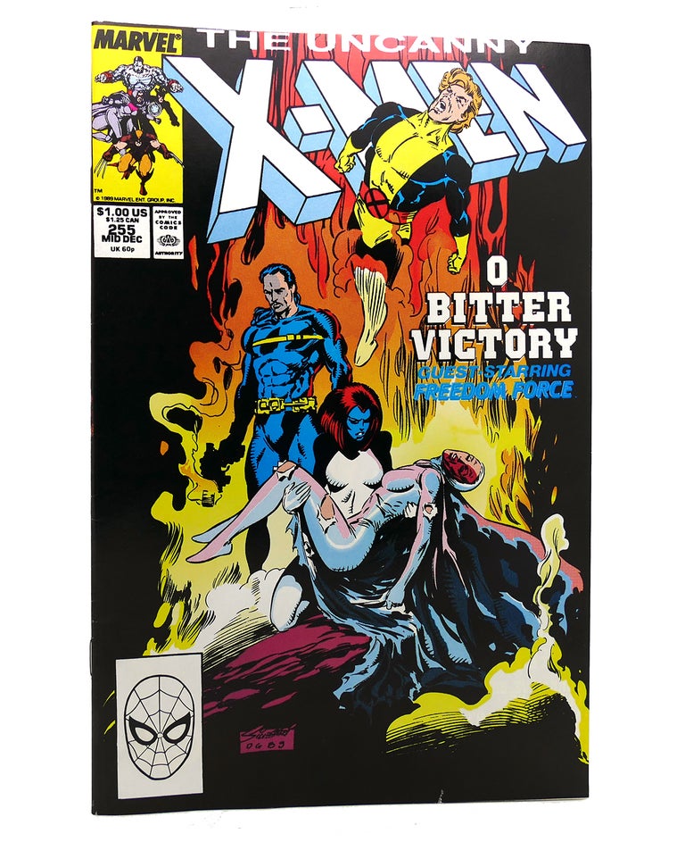Item #129651 THE UNCANNY X-MEN VOL. 1 NO. 255 DECEMBER 1989. Marvel.