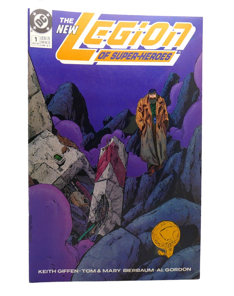 Item #129702 LEGION OF SUPER-HEROES VOL. 4 NUMBER 1 NOVEMBER 1989. Dc Comics.