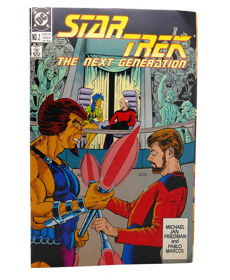 Item #129706 STAR TREK: THE NEXT GENERATION VOL. 2 NO. 2 NOVEMBER 1989. Dc Comics.