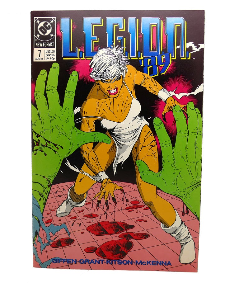 Item #129708 L.E.G.I.O.N. VOL. 1 NO. 7 AUGUST 1989. Marvel.