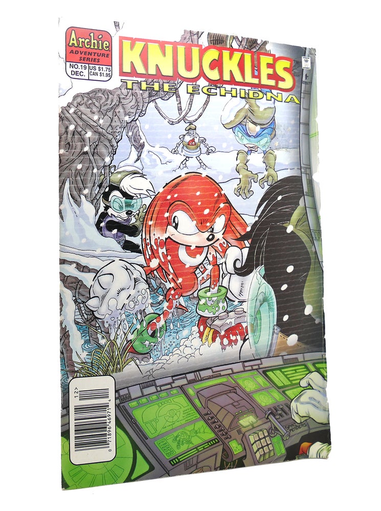 Item #129713 KNUCKLES THE ECHIDNA NO. 19 DECEMBER 1998. Archie Comic Publications.