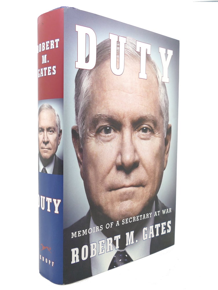 Item #129722 DUTY Memoirs of a Secretary At War. Robert M. Gates.