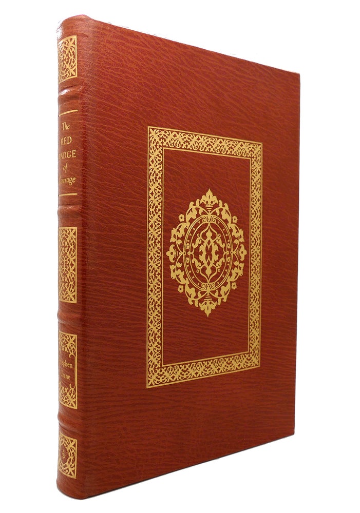 Item #129900 THE RED BADGE OF COURAGE Easton Press. Stephen Crane.