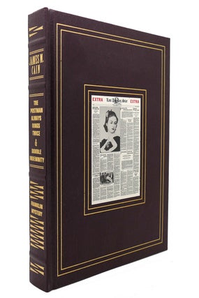 Item #130275 THE POSTMAN ALWAYS RINGS TWICE & DOUBLE INDEMNITY Franklin Library. James M. Cain
