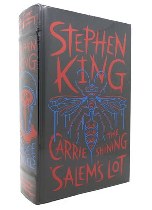 Item #130789 STEPHEN KING THREE NOVELS CARRIE, SALEM'S LOT, THE SHINING. Stephen King
