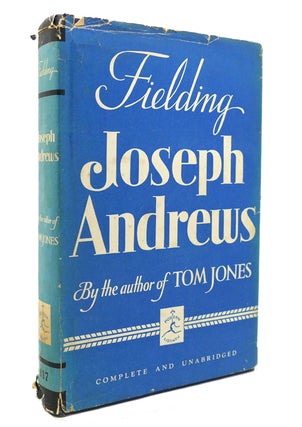Item #131422 JOSEPH ANDREWS Modern Library No. 117. Henry Fielding
