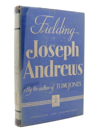 Item #131487 JOSEPH ANDREWS. Henry Fielding