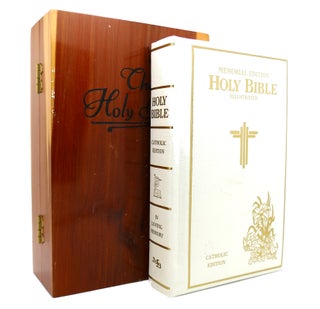 Item #131500 THE HOLY BIBLE ILLUSTRATED. Noted
