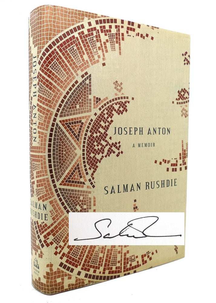 Item #131648 JOSEPH ANTON A Memoir. Salman Rushdie.