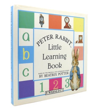 Item #131780 PETER RABBIT LITTLE LEARNING BOOK. Beatrix Potter