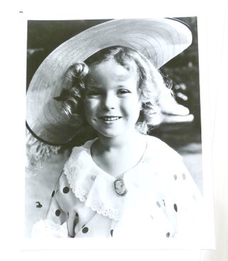 Item #132034 SHIRLEY TEMPLE PHOTO. Shirley Temple