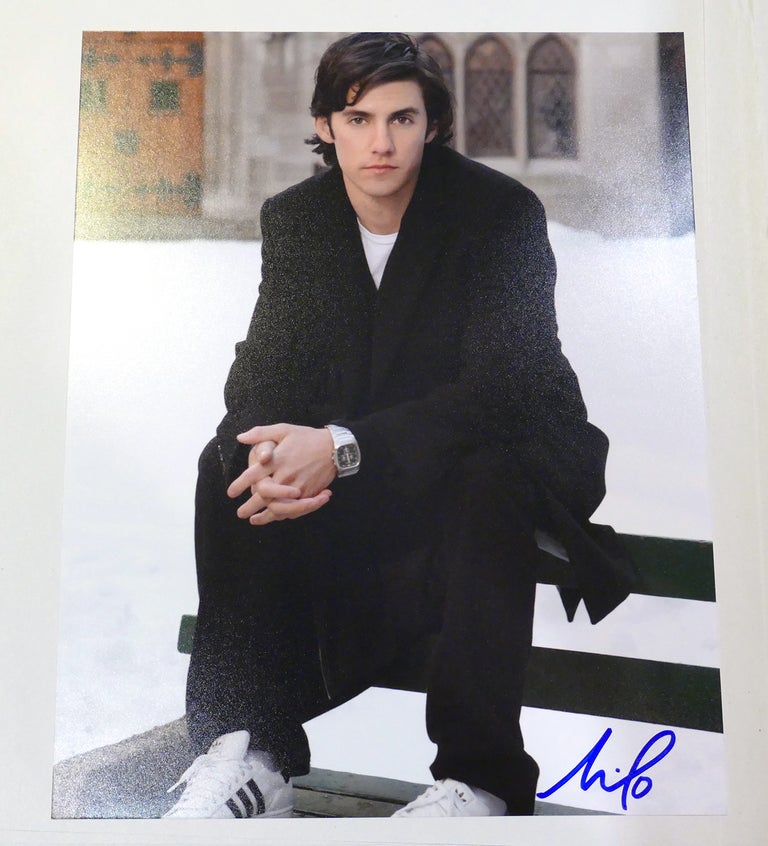 Item #132049 MILO VENTIMIGLIA SIGNED PHOTO Autographed. Milo Ventimiglia.