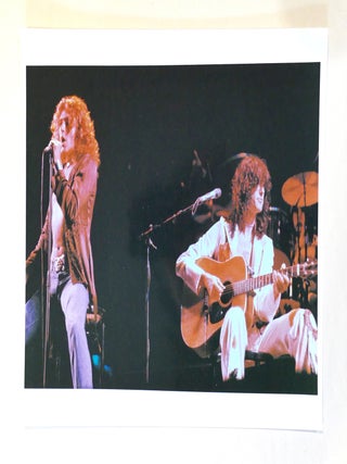 Item #132200 LED ZEPPELIN PHOTO. Jimmy Page Robert Plany