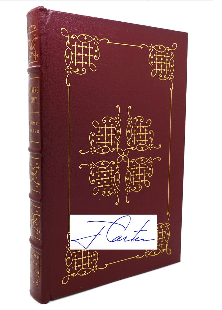Item #132405 TURNING POINT Signed Easton Press. Jimmy Carter.