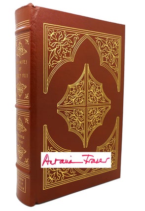 Item #132422 THE WIVES OF HENRY VIII Signed Easton Press. Antonia Fraser