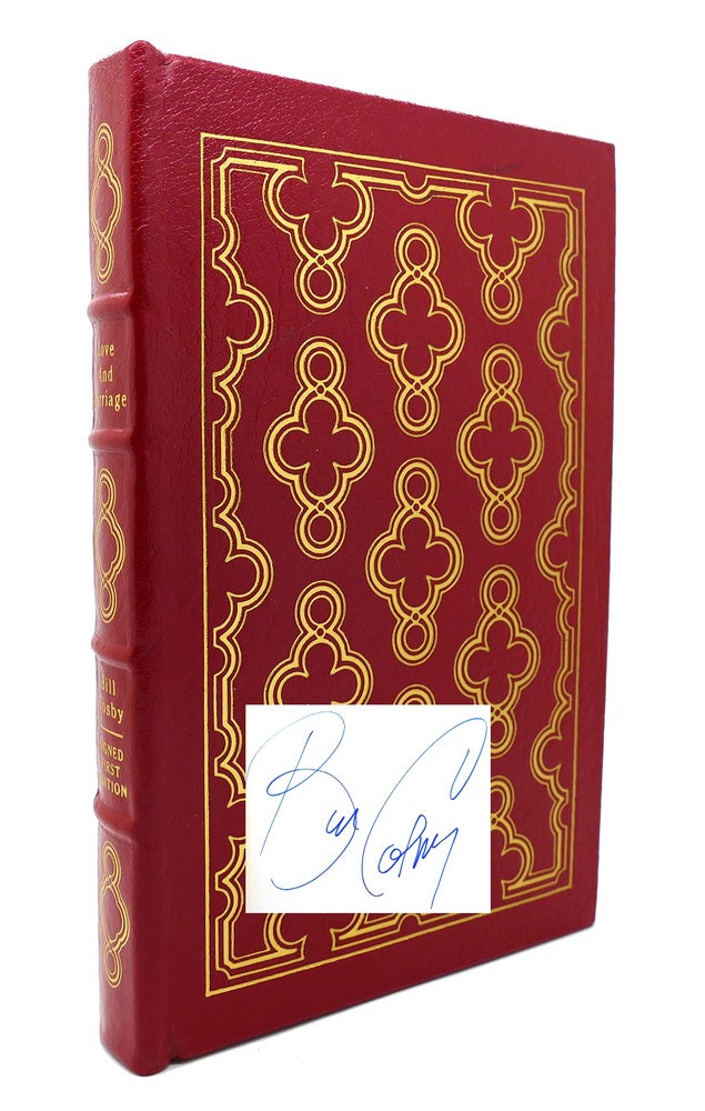 Item #132437 LOVE AND MARRIAGE Signed Easton Press. Bill Cosby.