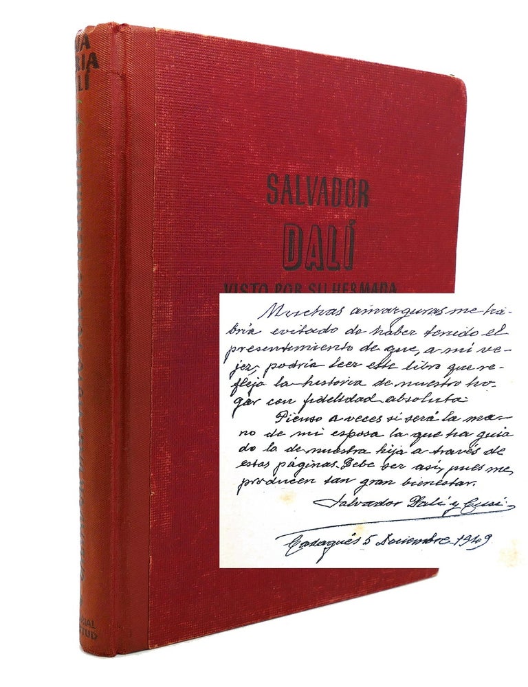 Item #132752 VISTO POR SU HERMANA; Signed. Salvador Dali.