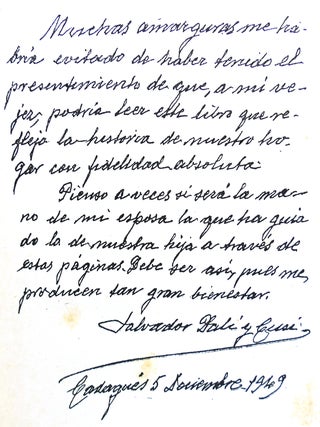 VISTO POR SU HERMANA; Signed